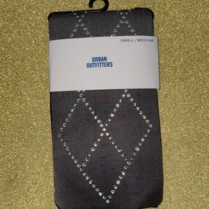 Urban Outfitters Geo Sparkle Tights